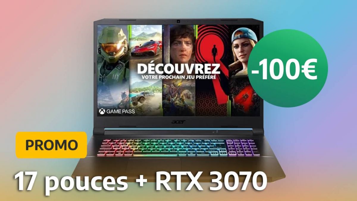 Belle promo sur ce PC portable gaming Acer Nitro et sa RTX 4070