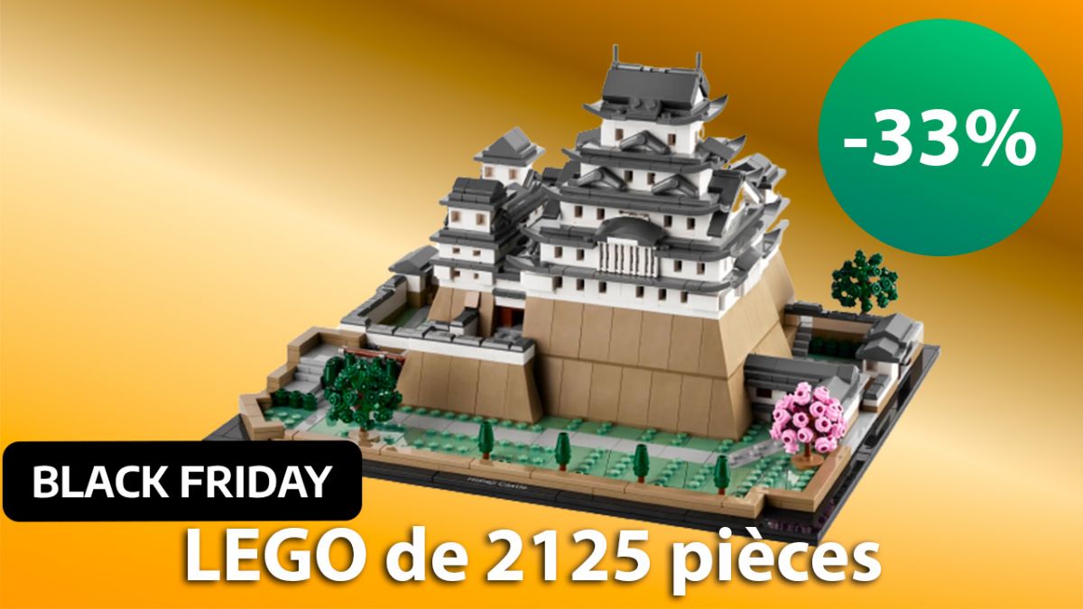 Black Friday LEGO : le monument le plus célèbre du Japon et du cinéma  Nippon est à prix tranché ! ! 