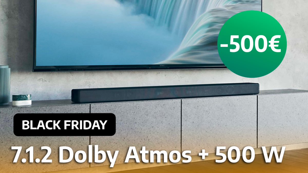 Sony HT-A7000, barre de son Dolby Atmos 7.1.2 et DTS:X