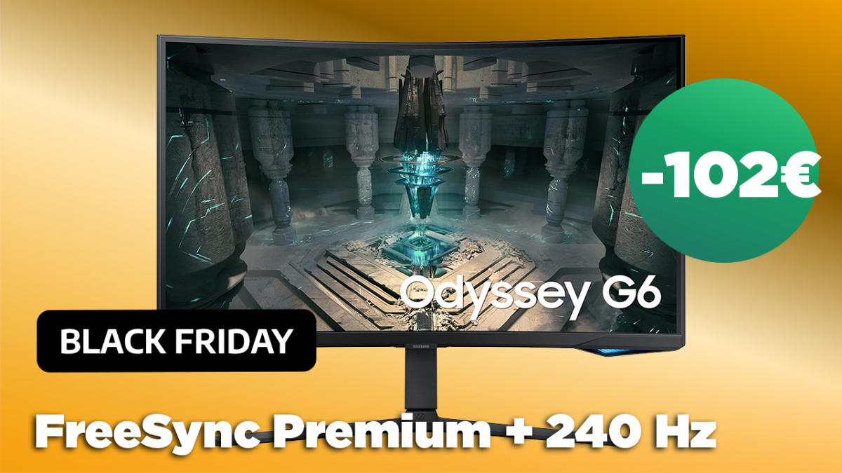 Pour le Black Friday, Cdiscount vide ses stocks d'écran PC gamer Samsung Odyssey  G6 27 pouces 