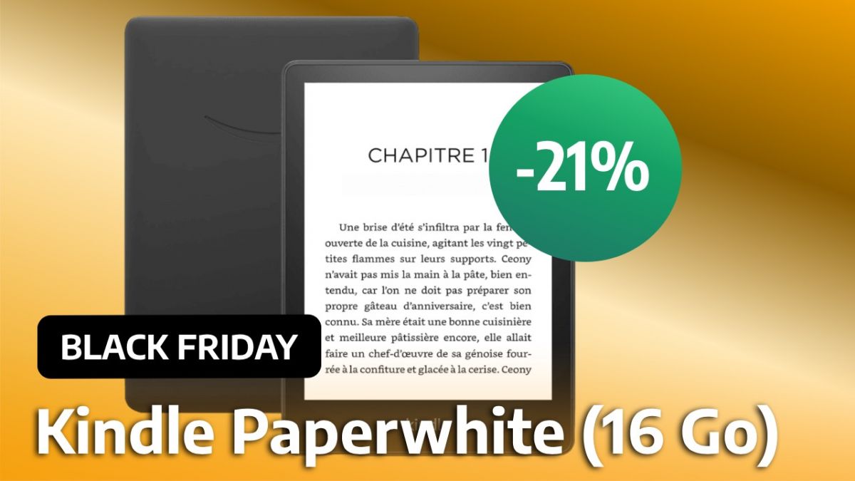 Black Friday Week : Le Kindle Paperwhite, liseuse la plus vendue au monde,  est dispo à prix cassé 