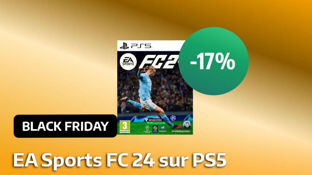 Le jeu EA Sports FC 24 sur PS5 est à moins de 50 € pendant le