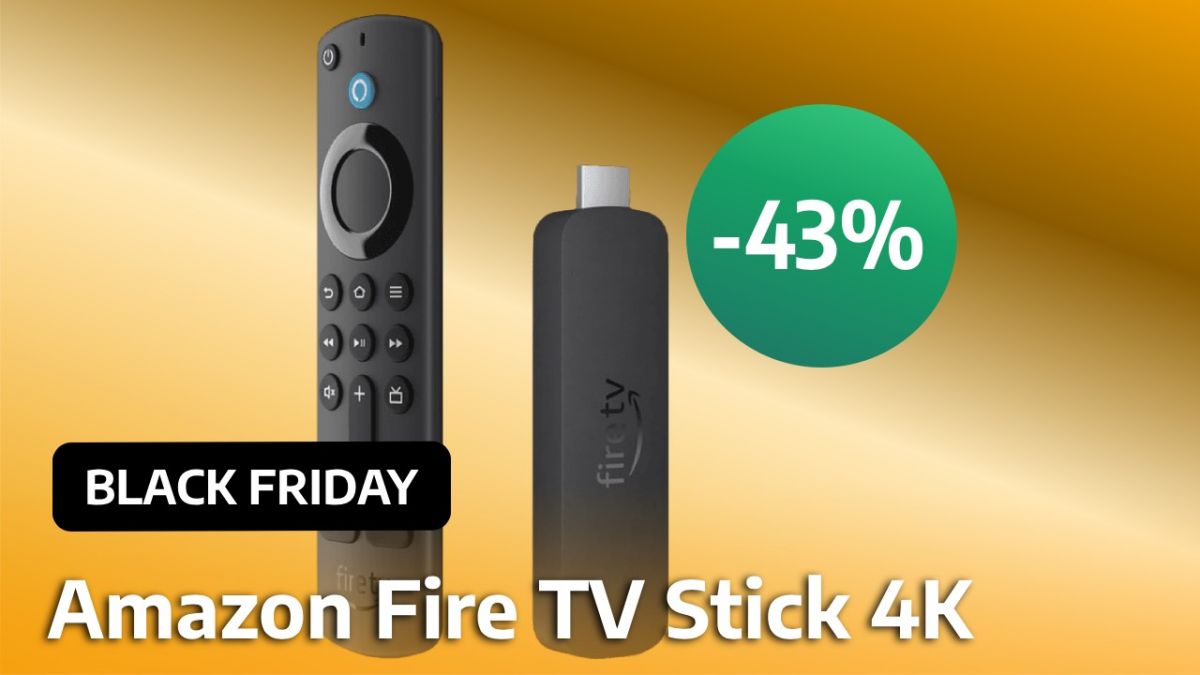 s'enflamme pendant le Black Friday en réduisant de 44% le prix de  son Fire TV Stick 4K 