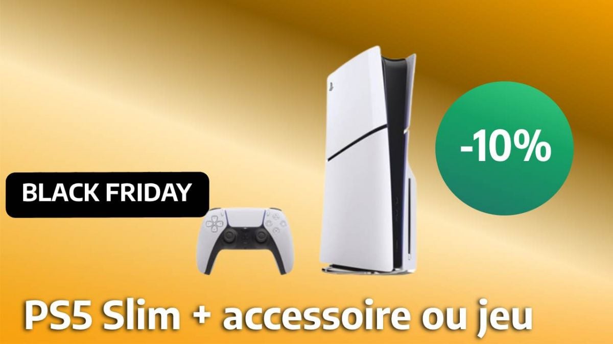 Black Friday PS5 Slim : la nouvelle PlayStation est déjà en