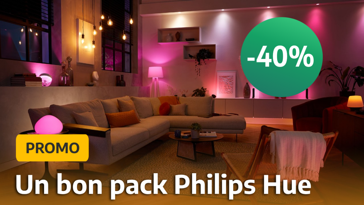 Changez l'ambiance de votre maison grâce à ces 3 produits Philips Hue