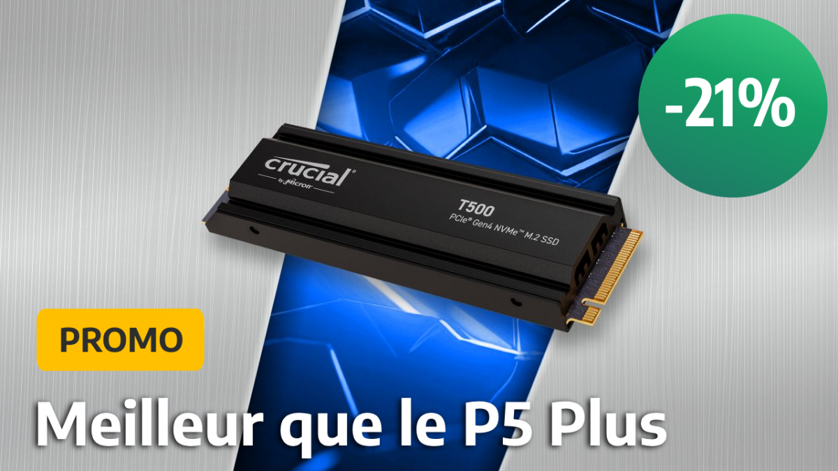 Crucial P5 Plus 2 To : le SSD NVMe M.2 à prix cassé