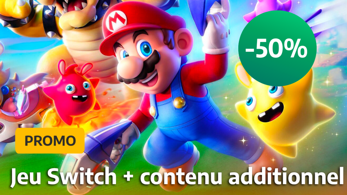 Promo Nintendo Switch : Noté 17/20, cet excellent jeu Mario se retrouve à  moitié prix ! 