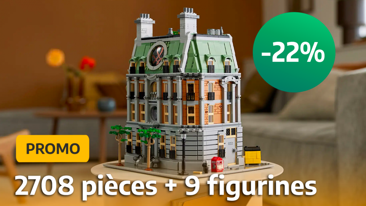 Promo LEGO : 18% de réduction sur ce set complexe et relaxant qui
