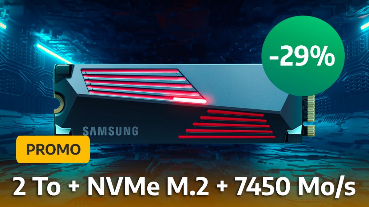 Promo SSD NVMe : -53% sur le Samsung 980 Pro de 2 To, parfait pour sa PS5  ou pour booster son PC ! 