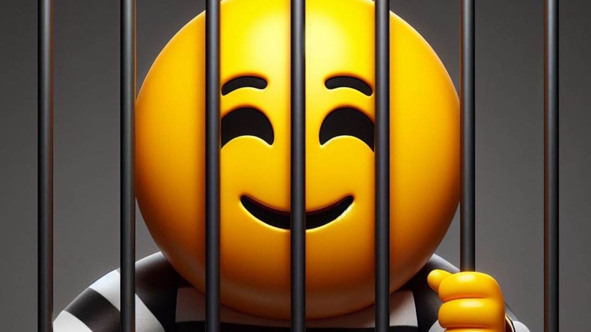 De la prison pour un emoji. Il poste un smiley sur X (exTwitter) et