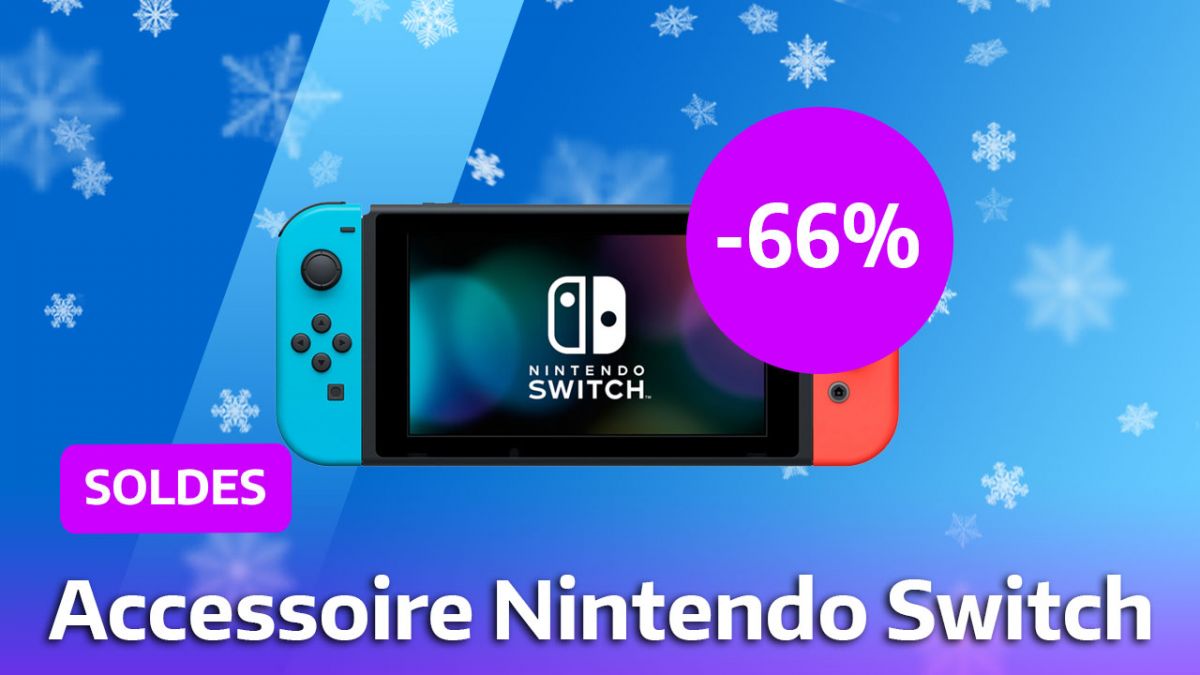 Soldes Nintendo Switch : cet accessoire officiel est sûrement le