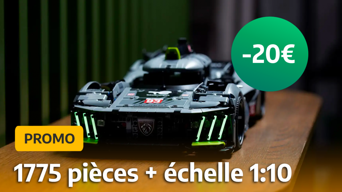 SOLDES. 30€ de réduction sur la Peugeot 9x8 LEGO des 24h du Mans