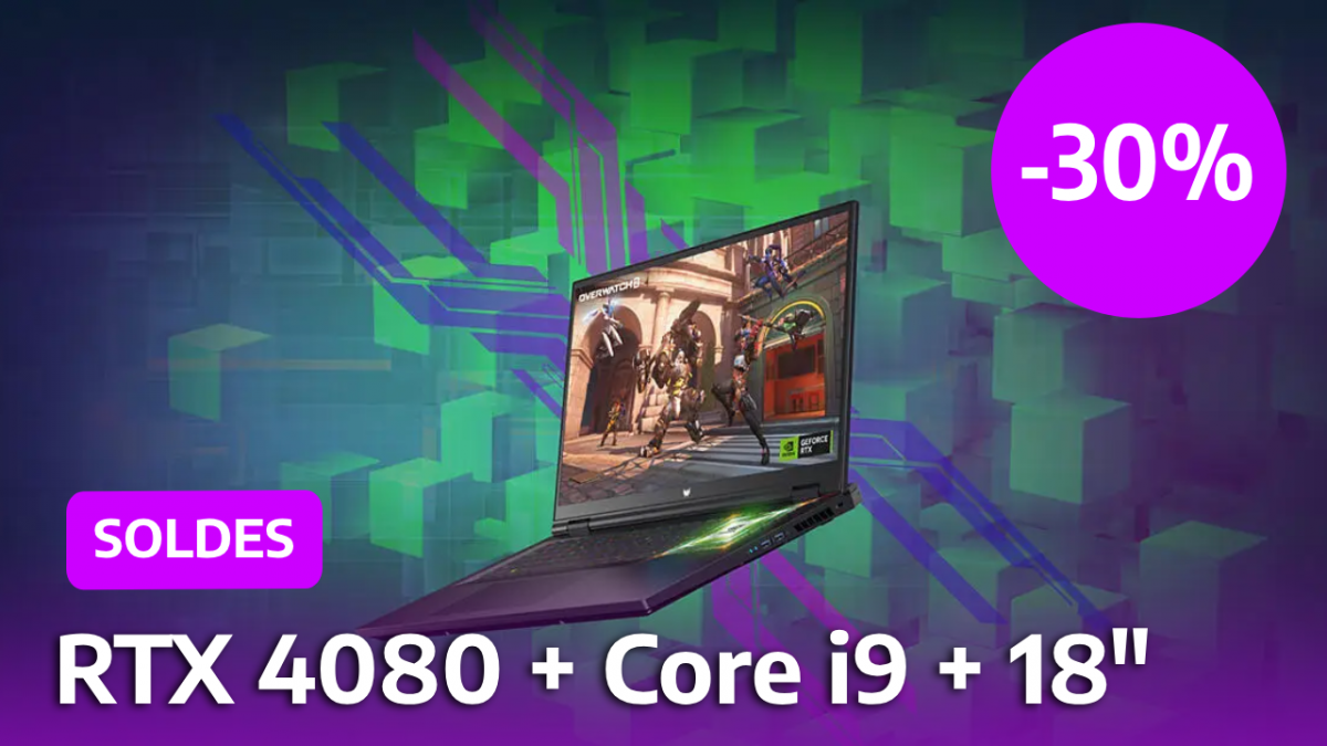 Ce PC portable gamer surpuissant est en réduction de 1320 € grâce aux  soldes avec sa RTX 4080, son Core i9 et ses 32 Go de RAM ! 