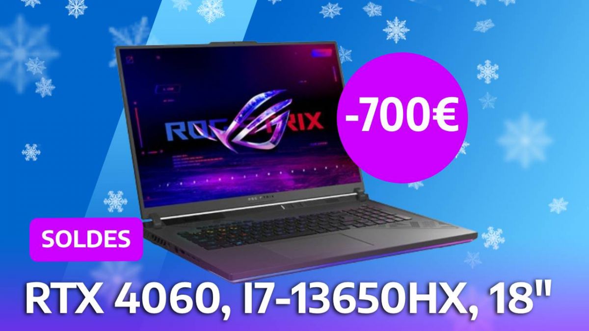 Savoir faire de bonnes affaires pour les soldes, c'est aussi trouver un  excellent PC portable gamer pour 899€ avec RTX 4060 