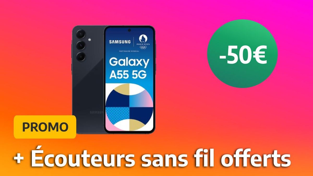 Le Samsung Galaxy A55 devient encore plus premium, mais pas plus cher pour autant surtout grâce