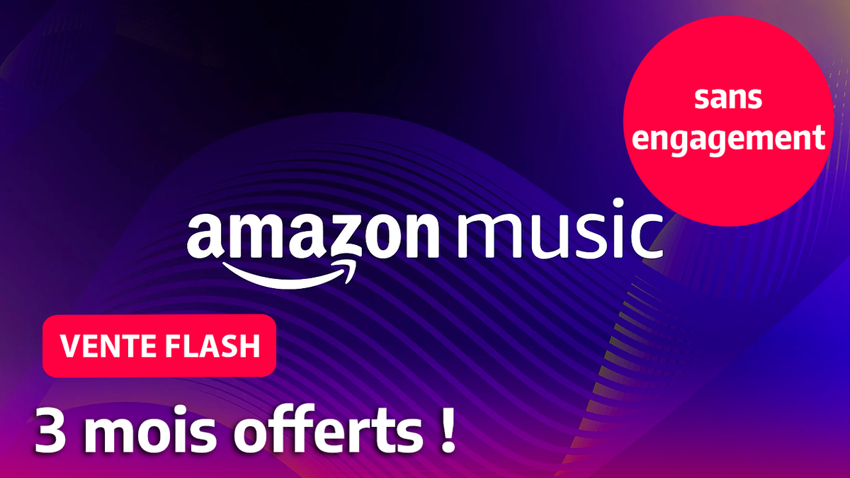 3 mois gratuits sans aucun engagement ! Avec son offre, Amazon Music va mettre un terme à l