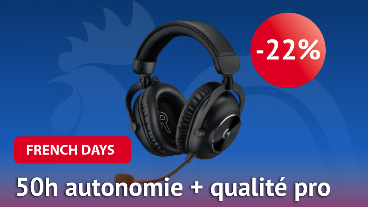 France Days: Logitech G Pro X 2 Lightspeed Wireless Gaming Headset on sale with -22% discount