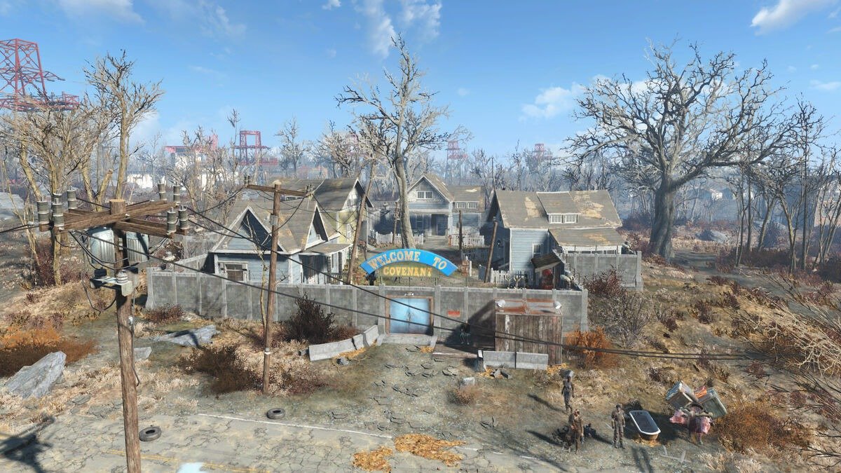 Covenant Fallout 4 Comment retrouver la caravane de marchands dans "L
