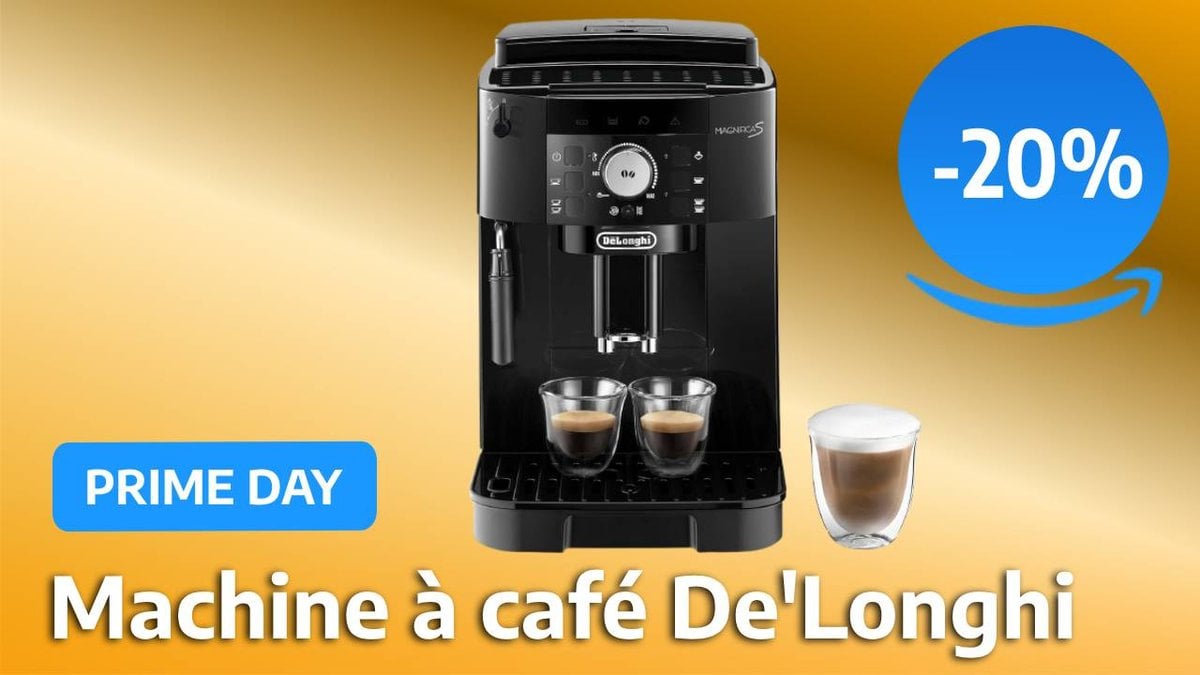 Prime Day 2024 la machine à café Delonghi Magnifica idéale pour