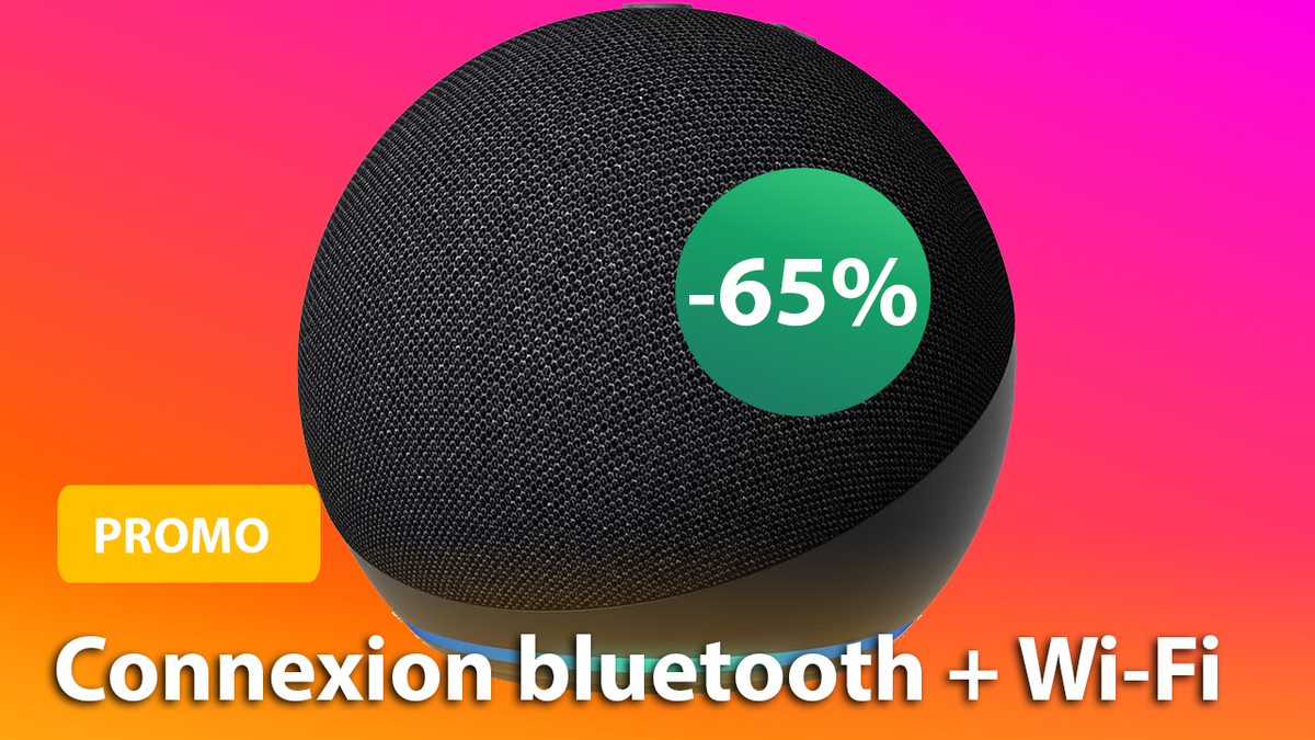 Promo Echo Dot l'enceinte connectée d'Amazon est à 65 ! Mais cette