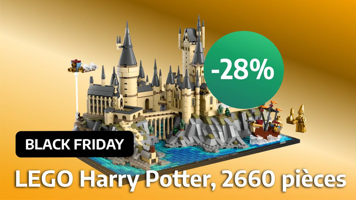 Le Black Friday vous ouvre les portes de Poudlard avec ce LEGO Harry Potter iconique a 28 jeuxvideo