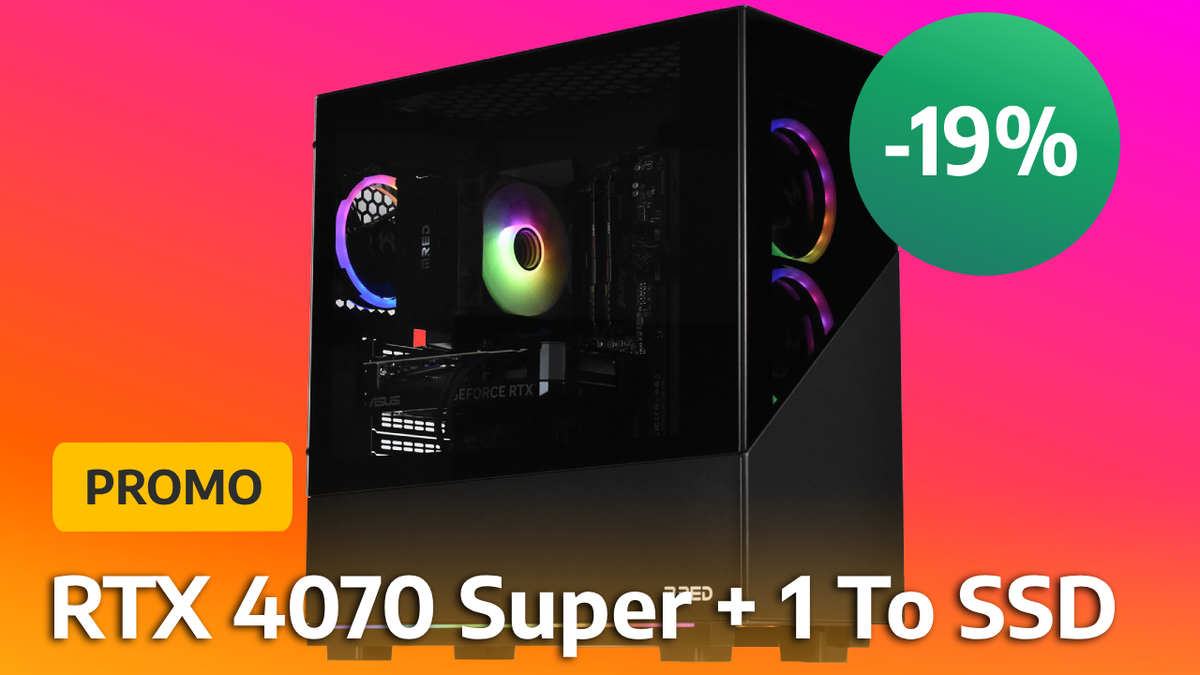 C’est déjà Noël chez Cybertek qui casse le prix de ce PC gamer avec une RTX 4070 Super
