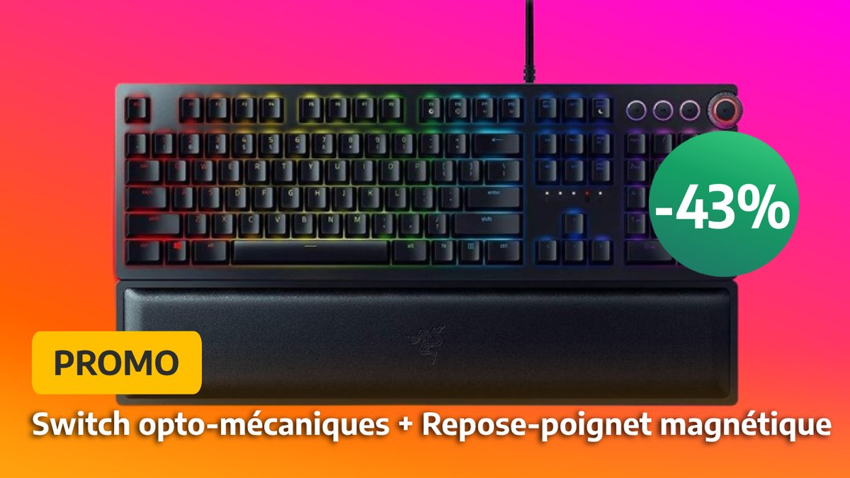Razer Huntsman V3 Pro (Switches Analog) - Clavier Gamer Optique (Switches Analogiques réglables