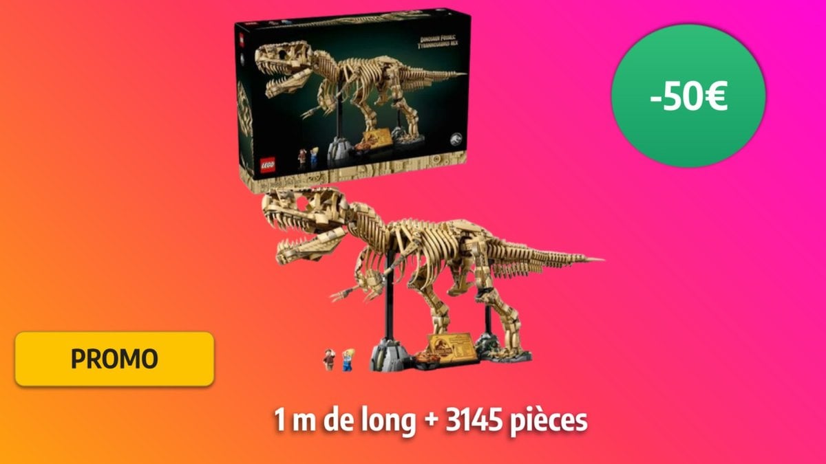 Le LEGO T-Rex en plus d'impressionner de par sa taille voit son prix  baisser - jeuxvideo.com, image size:1200x675