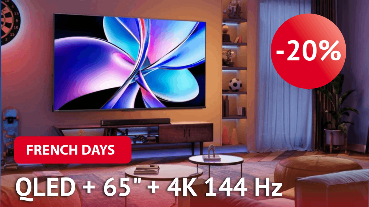 Hisense 65E79Q Pro : Pour les French Days, cette TV 4K QLED est en ...