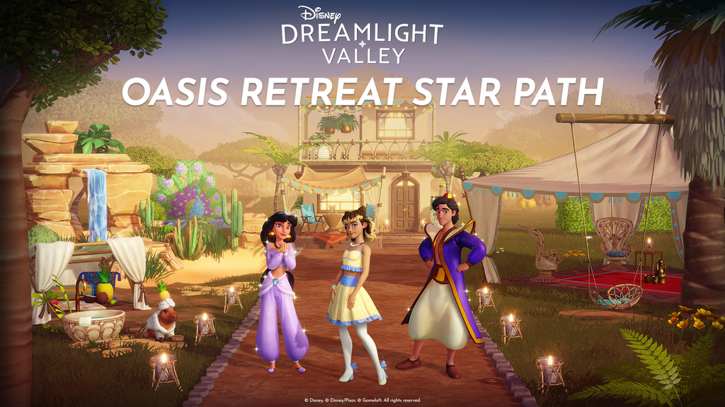 Voie des Étoiles Retraite dans l'Oasis Disney Dreamlight Valley : toutes les missions et récompenses de la nouvelle saison !