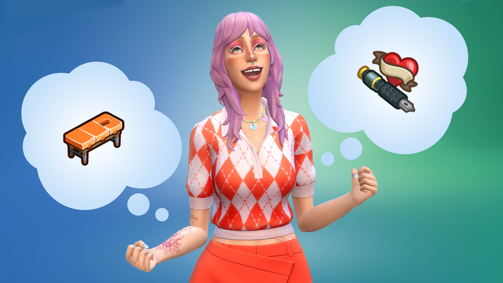 Tatouage Sims 4 : Comment fonctionnent la nouvelle compétence et les outils avancés ?