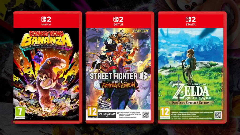 Attention, il existe quatre types de cartouche de Nintendo Switch 2, ne vous trompez pas !