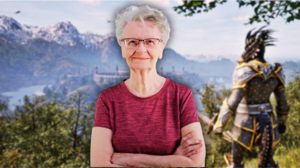 Cette grand-mère fan de Skyrim joue à un nouveau jeu vidéo et... personne ne sera surpris !