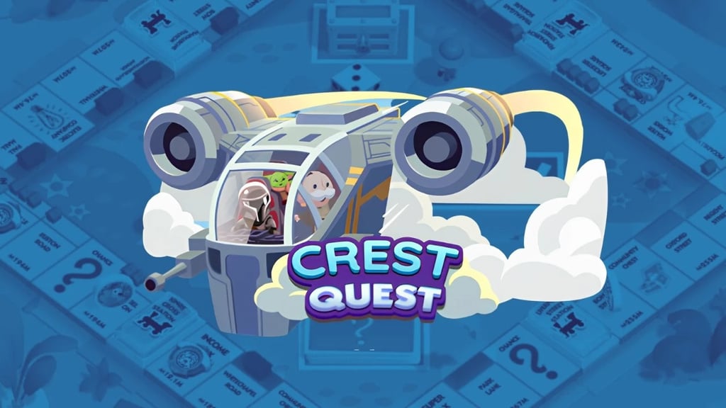 17 465 dés et 3 780 points d'événement gratuits à récupérer sur Monopoly GO! x Star Wars via l'événement "La quête du Crest"
