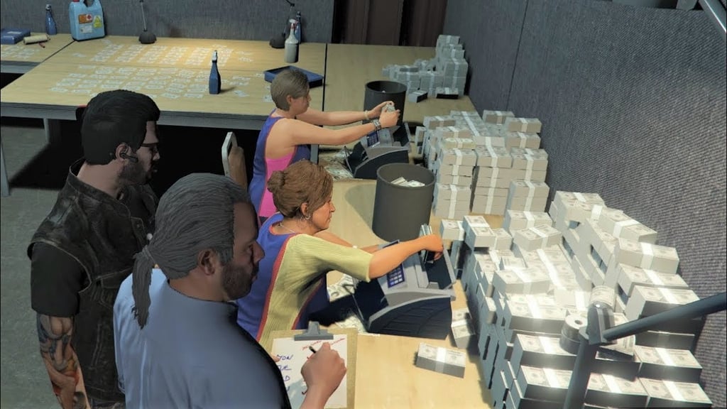 Usine de fausse monnaie GTA Online : comment débloquer ce business et comment le rendre pérenne ?