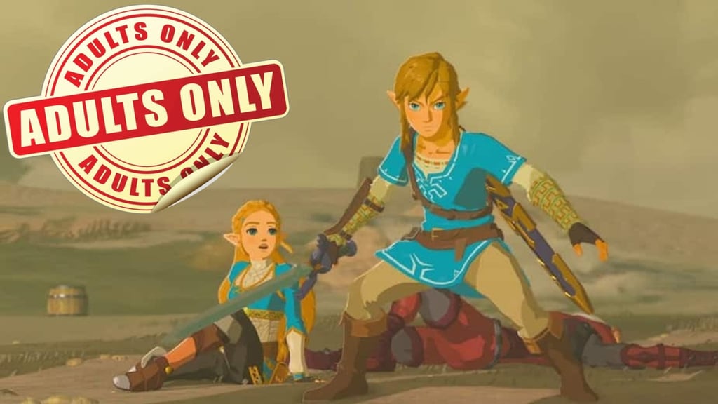 Saviez-vous que le site officiel Zelda était à l'origine... un site pour adultes ?