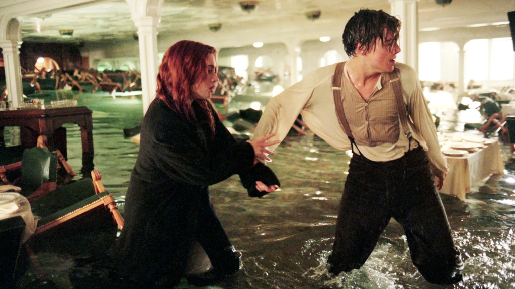 Titanic : ça a change tout à la fin du film, surtout l'histoire d'amour entre Jack et Rose...