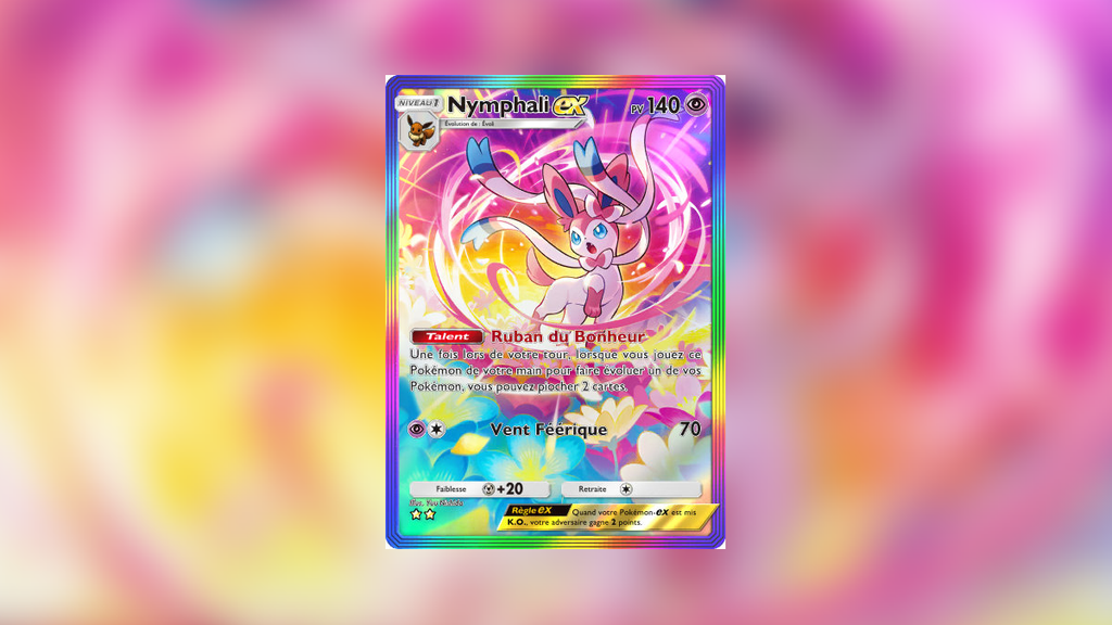 Top Monde sur Pokémon Pocket, ce deck Nymphali EX ne fait que briller sur le terrain !