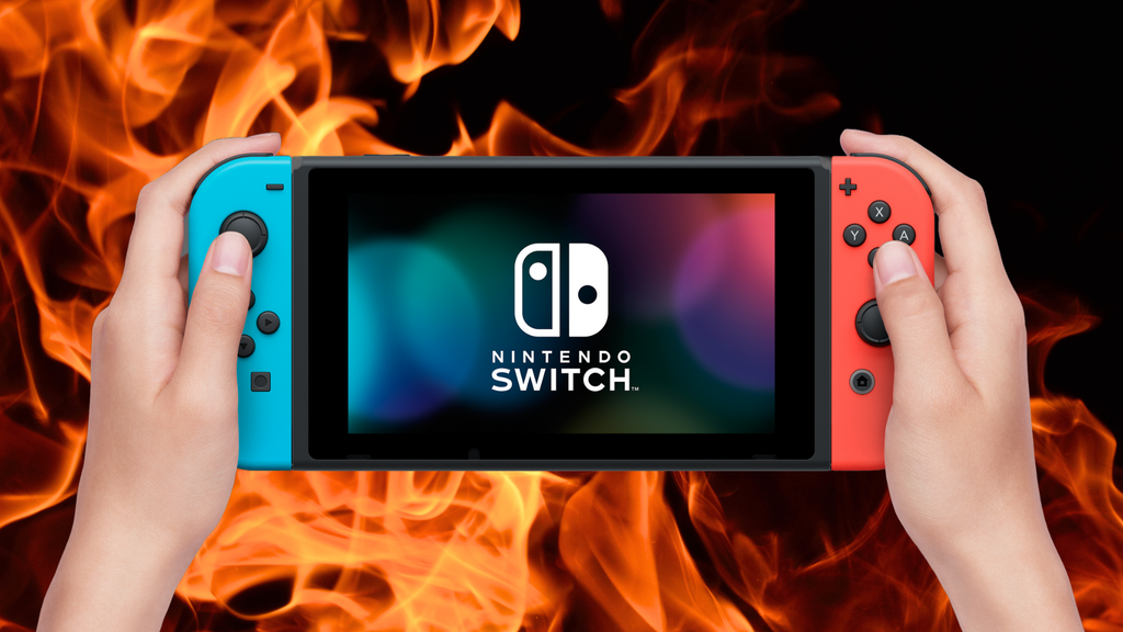 Sa Nintendo Switch est indestructible : sa maison brûle en totalité, mais sa console, elle, est presque intacte !