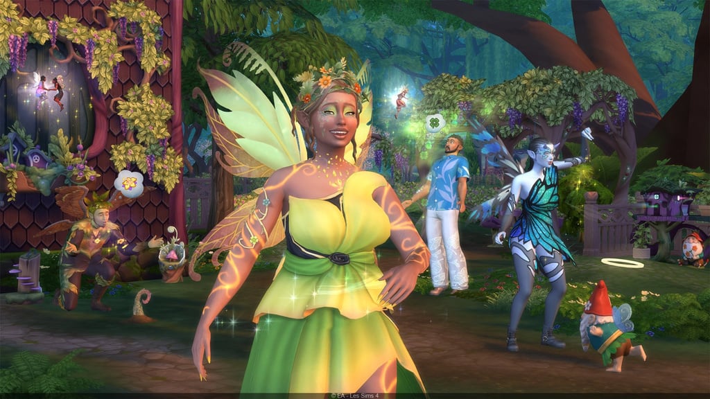 Fée scintillante Sims 4 : comment améliorer ses facultés de fée ?