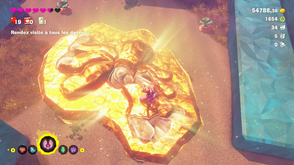 Fossiles Donkey Kong Bananza : combien y en a-t-il et à quoi servent-ils ?