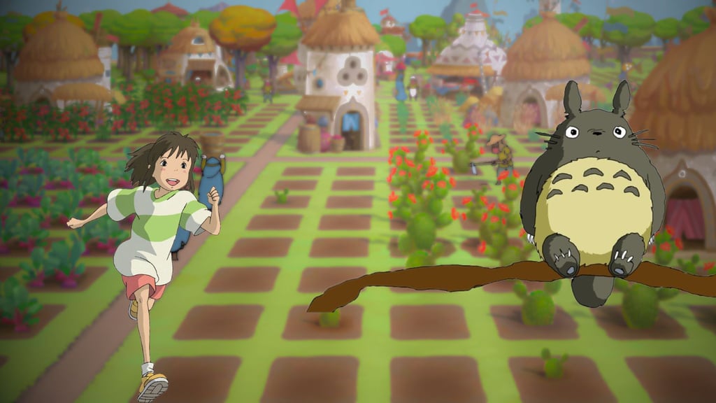 Ce jeu vidéo ressemble vraiment à un film d'animation des studios Ghibli, c'est magnifique !