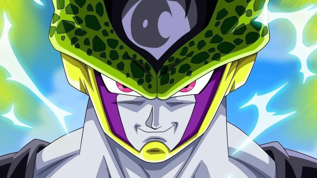 Voici la 4ème transformation de Cell dans Dragon Ball Z dessinée par Akira Toriyama et on ne l'a jamais vue dans de le dessin animé DBZ