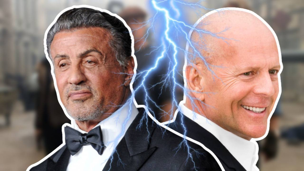 "Cupide et paresseux" Sylvester Stallone a viré Bruce Willis de ce film : son remplaçant a coûté 2 fois plus cher
