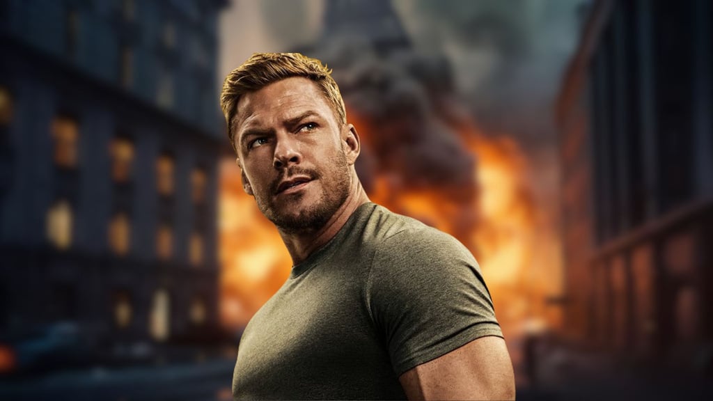 "L'éléphant dans la pièce" La femme d'Alan Ritchson réagit aux scènes d'amour de la série Reacher sur Amazon