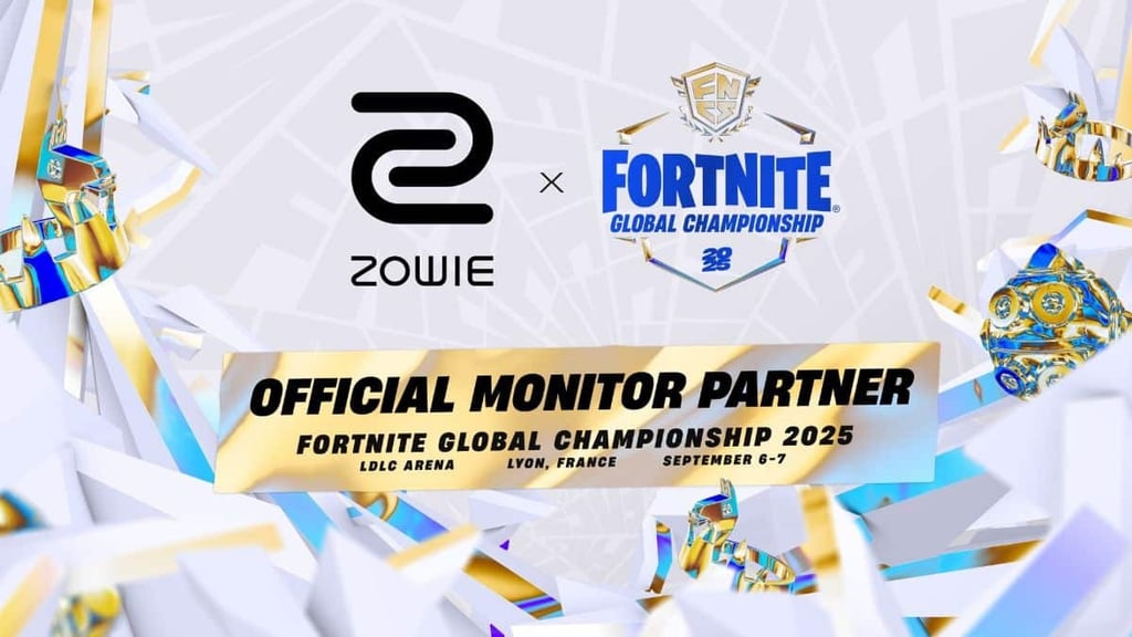 Fortnite Global Championship 2025 accueille ZOWIE comme partenaire officiel