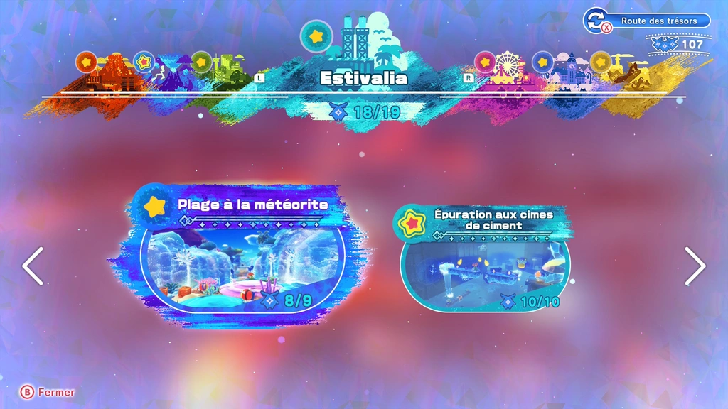 Estivalia Kirby au Pays des étoiles filantes : toutes les astralées du monde 2