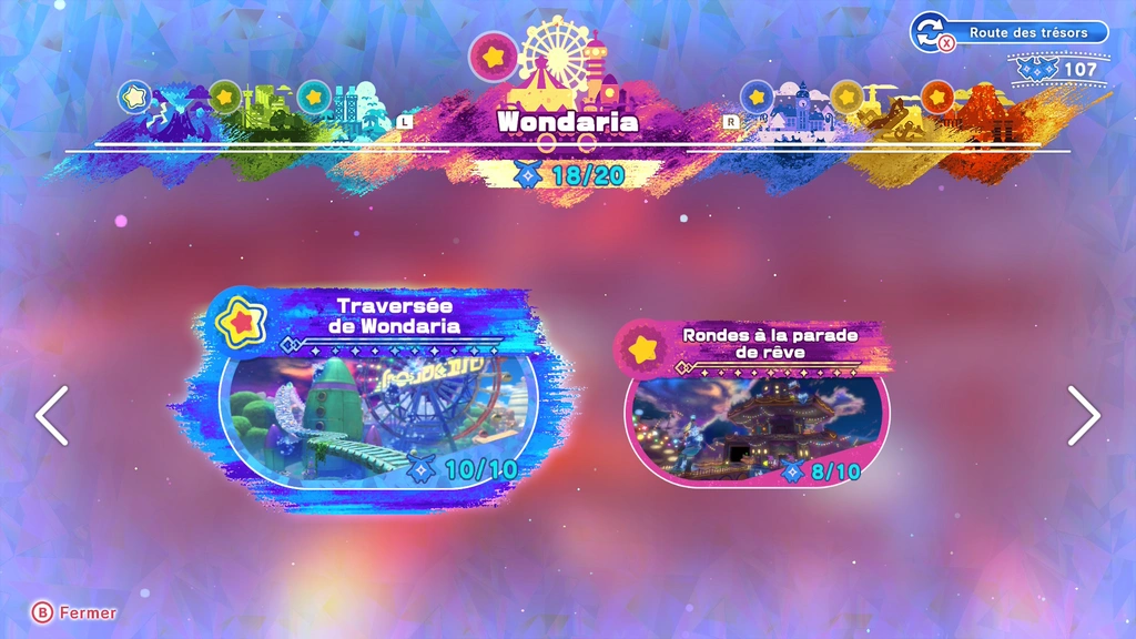 Wondaria Kirby au Pays des étoiles filantes : toutes les astralées du monde 3