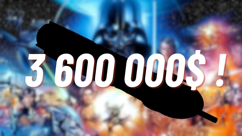 Cet objet mythique de la saga Star Wars a été vendu 3,6 millions de dollars : tous les fans en rêvent