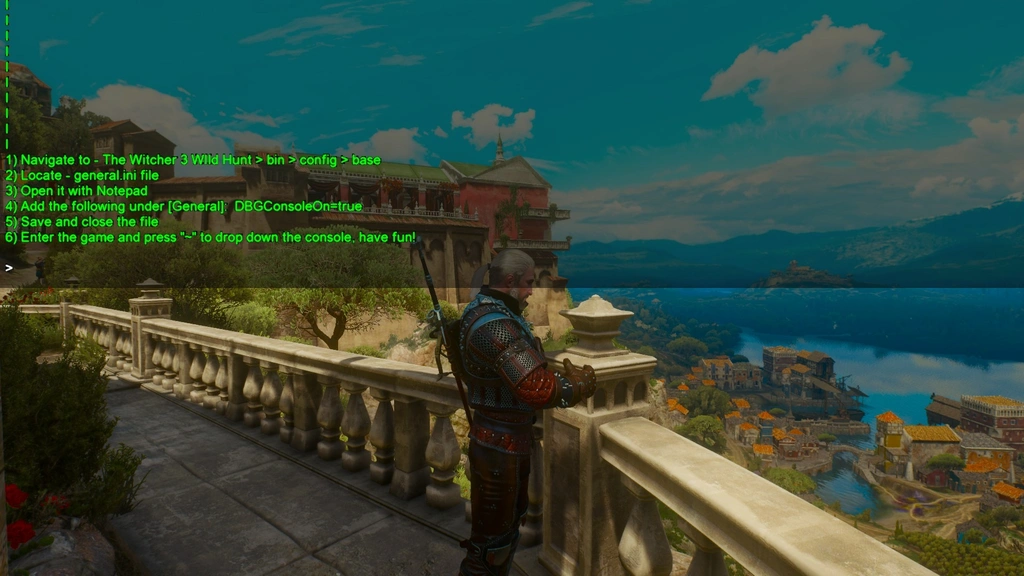 Commandes de console Witcher 3 Wild Hunt : Console commands et liste des codes de triche